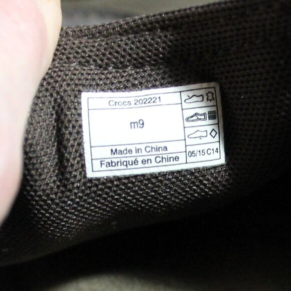 NWOB CROCS Santa Cruz 2 Luxe Leather Triple Comfort Brown Loafers, Mens 9 - Picture 6 of 7